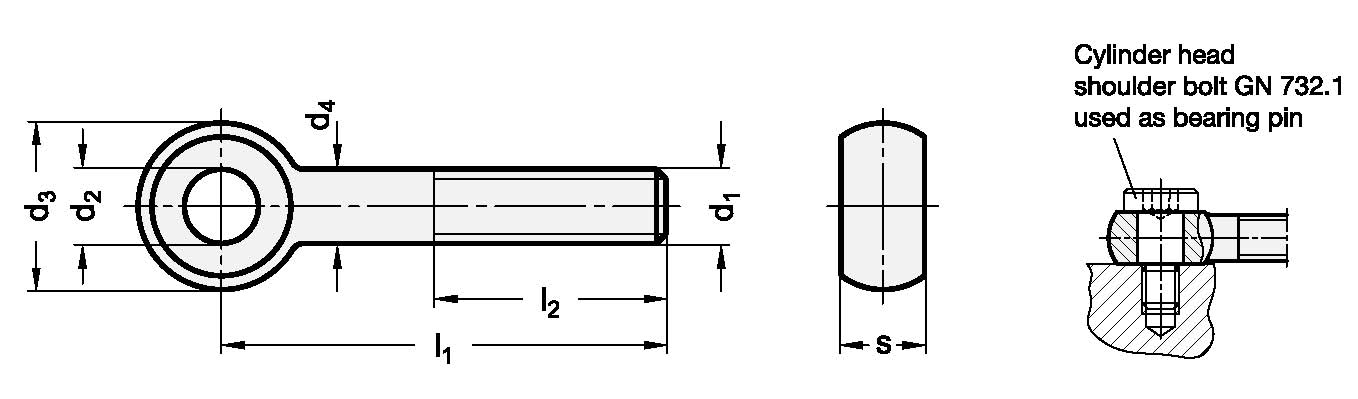 DIN 444 sketch