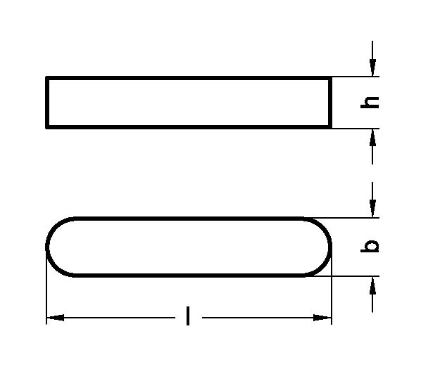 DIN 6885 sketch