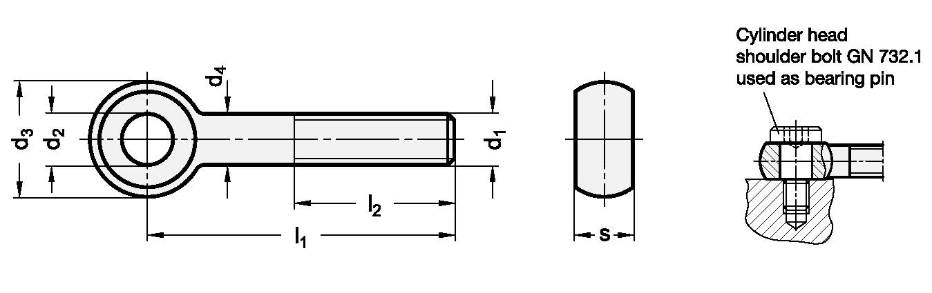 DIN 444 sketch