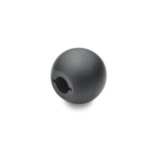 DIN-319-Ball-knobs-press-on-type-Plastic-KT-Plastic-M-With-tapered-bore