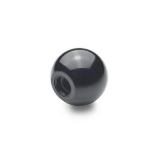 DIN-319-Ball-knobs-Plastic-KU-Plastic-C-With-tapped-hole-no-bushing