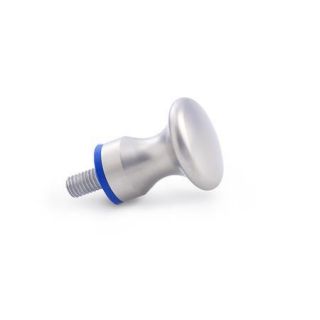 GN-75.6-Waist-shaped-Stainless-Steel-Knobs-Hygienic-Design-MT-Matte-finish-Ra-0.8-m-With-threaded-stud