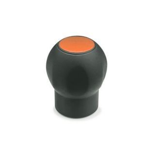 GN-675.1-Softline-Ball-handles-with-cap-Plastic-DOR-Orange-RAL-2004-matte-finish