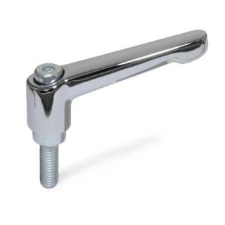 GN-300.2-Adjustable-hand-levers-Zinc-die-casting-with-threaded-stud-steel-zinc-plated-CR-Chrome-plated