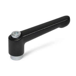 GN-300.2-Adjustable-hand-levers-Zinc-die-casting-bushing-steel-zinc-plated-SW-Black-RAL-9005-textured-finish