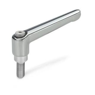 GN-300.1-Adjustable-hand-levers-threaded-stud-Stainless-Steel-CR-Chrome-plated