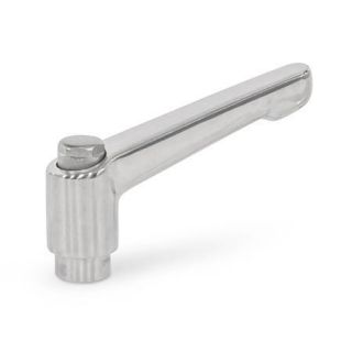 GN-300.6-Adjustable-Stainless-Steel-Hand-Levers-with-Bushing-Polished-With-external-hexagon