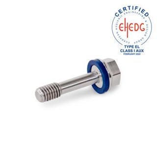 GN-1582-Stainless-Steel-Screws-Hygienic-Design-Low-Profile-Head-with-Recessed-Stud-for-Loss-Protection-MT-Matte-finish-Ra-0.8-m-H-H-NBR