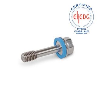 GN-1582-Stainless-Steel-Screws-Hygienic-Design-Low-Profile-Head-with-Recessed-Stud-for-Loss-Protection-PL-Polished-finish-Ra-0.8-m-E-EPDM