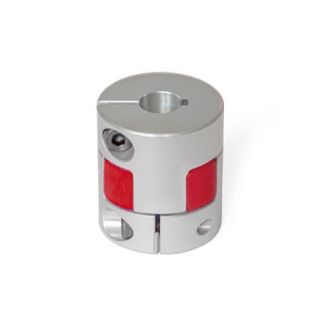 GN-2240-Elastomer-Jaw-Couplings-with-Clamping-Hub-K-With-keyway-from-dsub1sub-30-RS-98-Shore-A-red