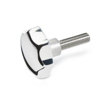 GN-6336.5-Star-knobs-Aluminum-threaded-stud-Stainless-Steel-AP-Polished-finish