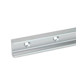 GN-2422-Cam-roller-linear-guide-rails-XV-Fixed-bearing-rail-with-mounting-hole-for-countersunk-screw