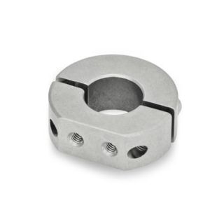 GN-7072.1-Split-Stainless-Steel-Shaft-collars-with-extension-tapped-holes-A-Extension-tapped-holes-radial