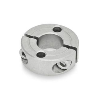 GN-7072.2-Split-Stainless-Steel-Shaft-collars-with-flange-holes-A-With-two-through-holes