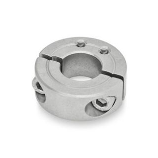 GN-7072.1-Split-Stainless-Steel-Shaft-collars-with-extension-tapped-holes-B-Extension-tapped-holes-axial