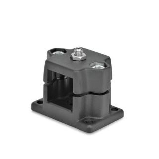 GN-147.7-Flanged-locking-slide-units-Aluminum-D-with-spring-plunger-SW-Black-RAL-9005-textured-finish