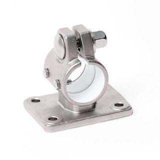 GN-146.15-Flanged-Linear-Actuator-Connectors-Stainless-Steel-with-4-Mounting-Holes-A-Without-Seals