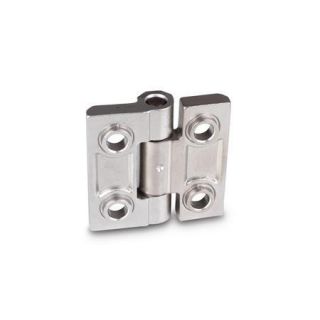 GN-237.3-Stainless-Steel-Heavy-duty-hinges-Stainless-steel-GS-Matte-shot-blasted-With-Bores-for-Countersunk-Screws-and-Centering-Attachments