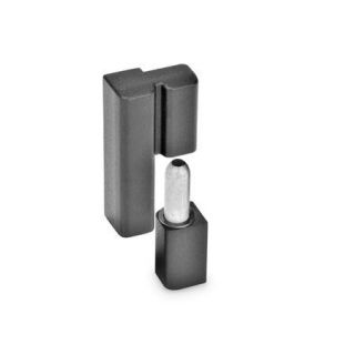 GN-161.2-Hinges-Zinc-die-casting-Fixed-bearing-pin-right-SW-Black-RAL-9005-textured-finish