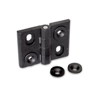 GN-127-Hinges-adjustable-Zinc-die-casting-2-Vertically-adjustable-SW-Black-RAL-9005-textured-finish