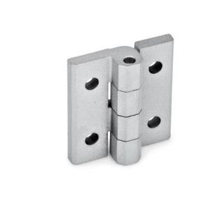 GN-235-Hinges-adjustable-Zinc-die-casting-Zinc-die-casting-SR-Silver-RAL-9006-textured-finish-With-through-holes