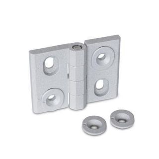 GN-127-Hinges-adjustable-Zinc-die-casting-2-Vertically-adjustable-SR-Silver-RAL-9006-textured-finish