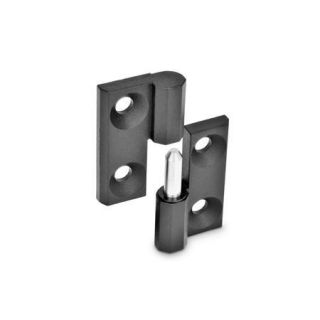 GN-337-Hinges-detachable-Zinc-die-casting-Zinc-die-casting-SW-Black-RAL-9005-textured-finish-Fixed-bearing-pin-right