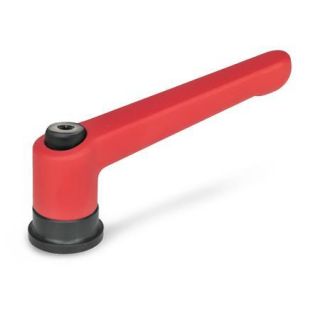 GN-300.4-Adjustable-hand-levers-with-increased-clamping-force-bushing-steel-RS-Red-RAL-3000-textured-finish