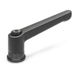 GN-300.4-Adjustable-hand-levers-with-increased-clamping-force-bushing-steel-SW-Black-RAL-9005-textured-finish