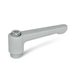 GN-302.2-Flat-Adjustable-Hand-Levers-Zinc-Die-Casting-Bushing-Steel-Zinc-Plated-SR-Silver-RAL-9006-textured-finish