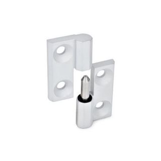 GN-337-Hinges-detachable-Zinc-die-casting-Fixed-bearing-pin-right-SR-Silver-RAL-9006-textured-finish-Zinc-die-casting