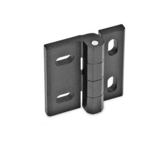 GN-235-Hinges-adjustable-Zinc-die-casting-Vertically-and-horizontally-adjustable-Zinc-die-casting-SW-Black-RAL-9005-textured-finish