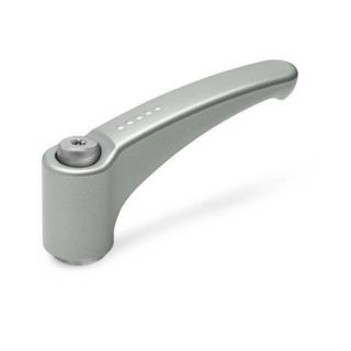 GN-602.1-Adjustable-hand-levers-Zinc-die-casting-bushing-Stainless-Steel-SR-Silver-RAL-9006-textured-finish