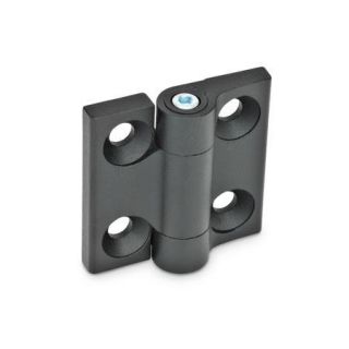 GN-437-Hinges-with-adjustable-friction-Zinc-die-casting-SW-Black-RAL-9005-textured-finish