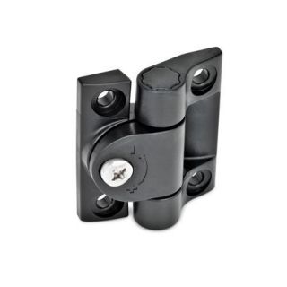 GN-233-Hinges-with-adjustable-friction-Plastic-SW-Black-RAL-9005-matte-finish