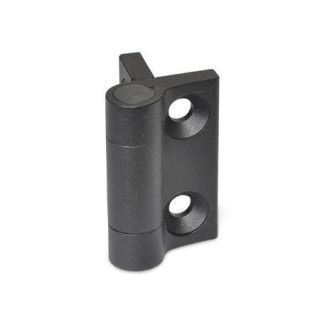 GN-437.3-Hinges-Zinc-die-casting-with-spring-loaded-return-Spring-loaded-return-closing-medium-spring-force-SW-Black-RAL-9005-textured-finish