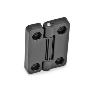 GN-222-Hinges-with-4-indexing-positions-Plastic-2x2-bores-for-hexagon-screws