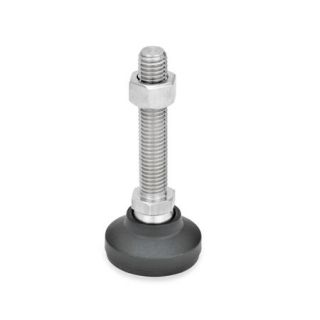 GN-343.8-Leveling-Feet-Threaded-Stud-Stainless-Steel-G-With-rubber-pad