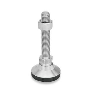 GN-343.6-Stainless-Steel-Leveling-Feet-with-Threaded-Stud-KSE-With-plastic-cap-gliding-ESD-compliant