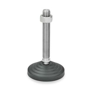 GN-344.5-Leveling-Feet-Foot-Plastic-Threaded-Stud-Stainless-Steel-B-With-nut-without-rubber-pad