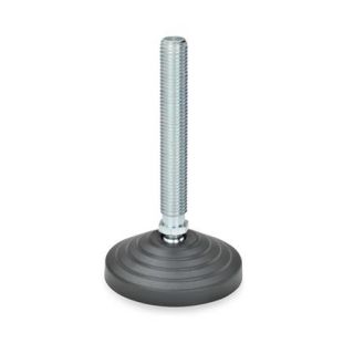 GN-344-Leveling-Feet-Foot-Plastic-Threaded-Stud-Steel-AG-Without-nut-with-rubber-pad