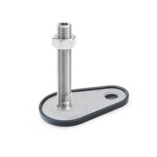 GN-43-Stainless-Steel-Levelling-feet-with-fixing-lug-drop-shape-D1-UK