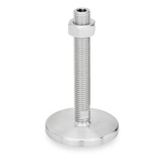 GN-21-Stainless-Steel-Leveling-Feet-D0-Fine-turned-without-rubber-underlay-UK-With-nut-hexagon-socket-at-the-top-and-wrench-flat-at-the-bottom