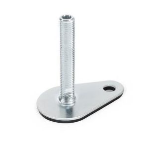 GN-42-Leveling-Feet-Steel-Zinc-Plated-with-Fixing-Lug-Drop-Shape-A3-U