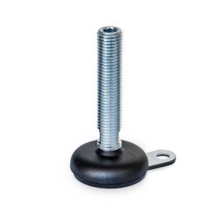 GN-32-Leveling-Feet-Steel-Sheet-Metal-with-Rubber-Pad-with-Mounting-Flange-A5-U