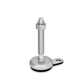 GN-33-Stainless-Steel-Leveling-Feet-with-Rubber-Pad-with-Mounting-Flange-B1-VK