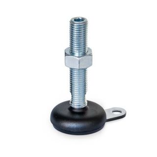 GN-32-Leveling-Feet-Steel-Sheet-Metal-with-Rubber-Pad-with-Mounting-Flange-A5-UK