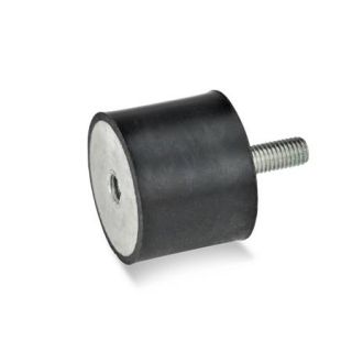 GN-351-Rubber-buffers-Steel-ES-With-internal-thread-threaded-stud