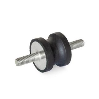 GN-456-Rubber-buffers-Stainless-Steel-SS-With-2-threaded-studs