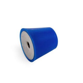 GN-256-Silicone-Buffers-with-Internal-Thread-Stainless-Steel-BL-Blue-RAL-5002